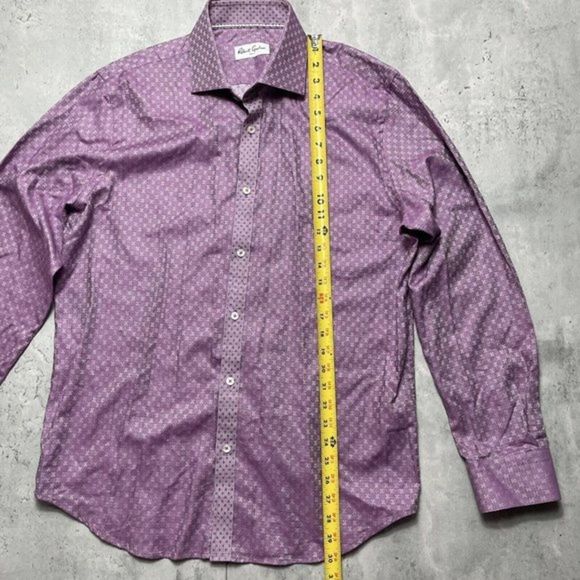 Robert Graham‎ Mens Sz M Knowledge Wisdom Truth Long Sleeve Shirt Flip Cuffs - Picture 9 of 10